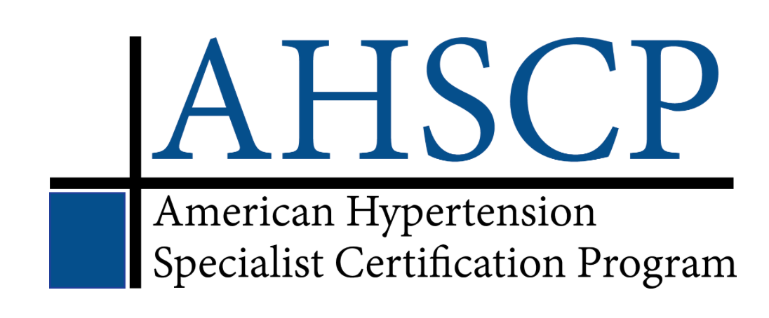 Certified Hypertension Specialist — AHSCP